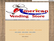 Tablet Screenshot of american-vending-store.com